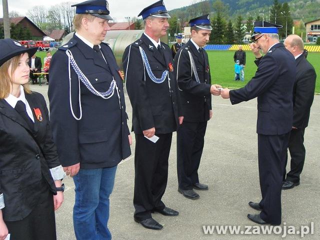 Gminny Dzien Strazaka 2013, 95 lat OSP Zawoja Centrum